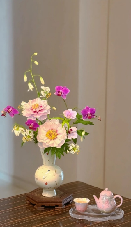 插花背景图片大赏 每一张都美到犯规