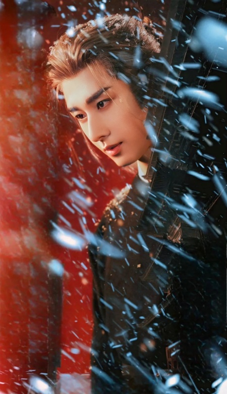 《长安二十四计》成毅壁纸 白发疯批破碎感直接封神